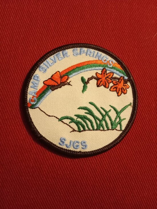 Girl Scouts Other - Camp Silver Springs SJSGs embroidered patch applique